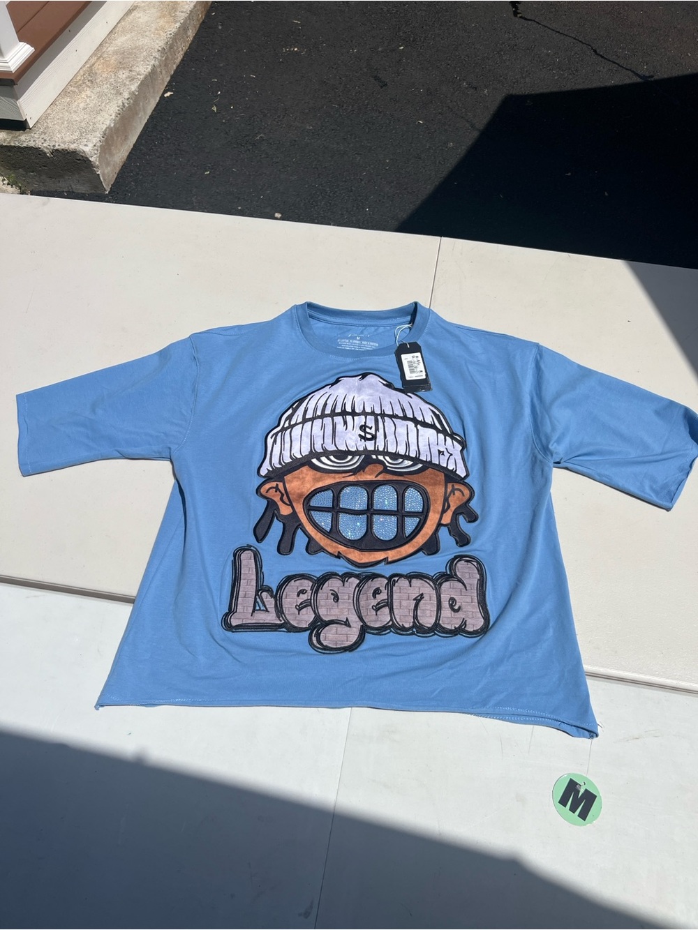 New Focus Legend T-Shirt Carolina Blue Size Medium Brand New!